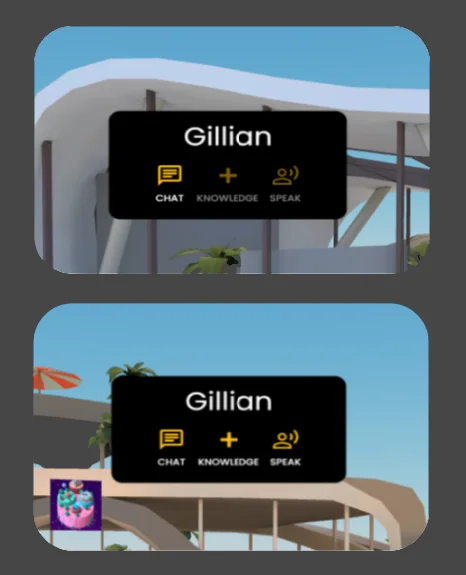 Appearance of Agent Interface based on Role