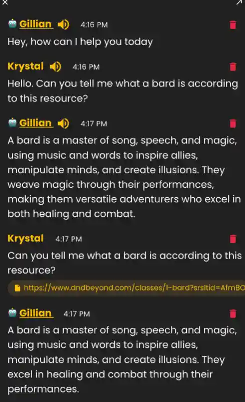 Voice vs Chat Interaction Examples