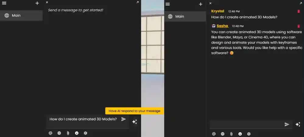 Chat (without NPC Agents)