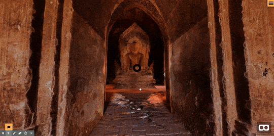 A Bagan Temple in Social, Cross-Platform VR