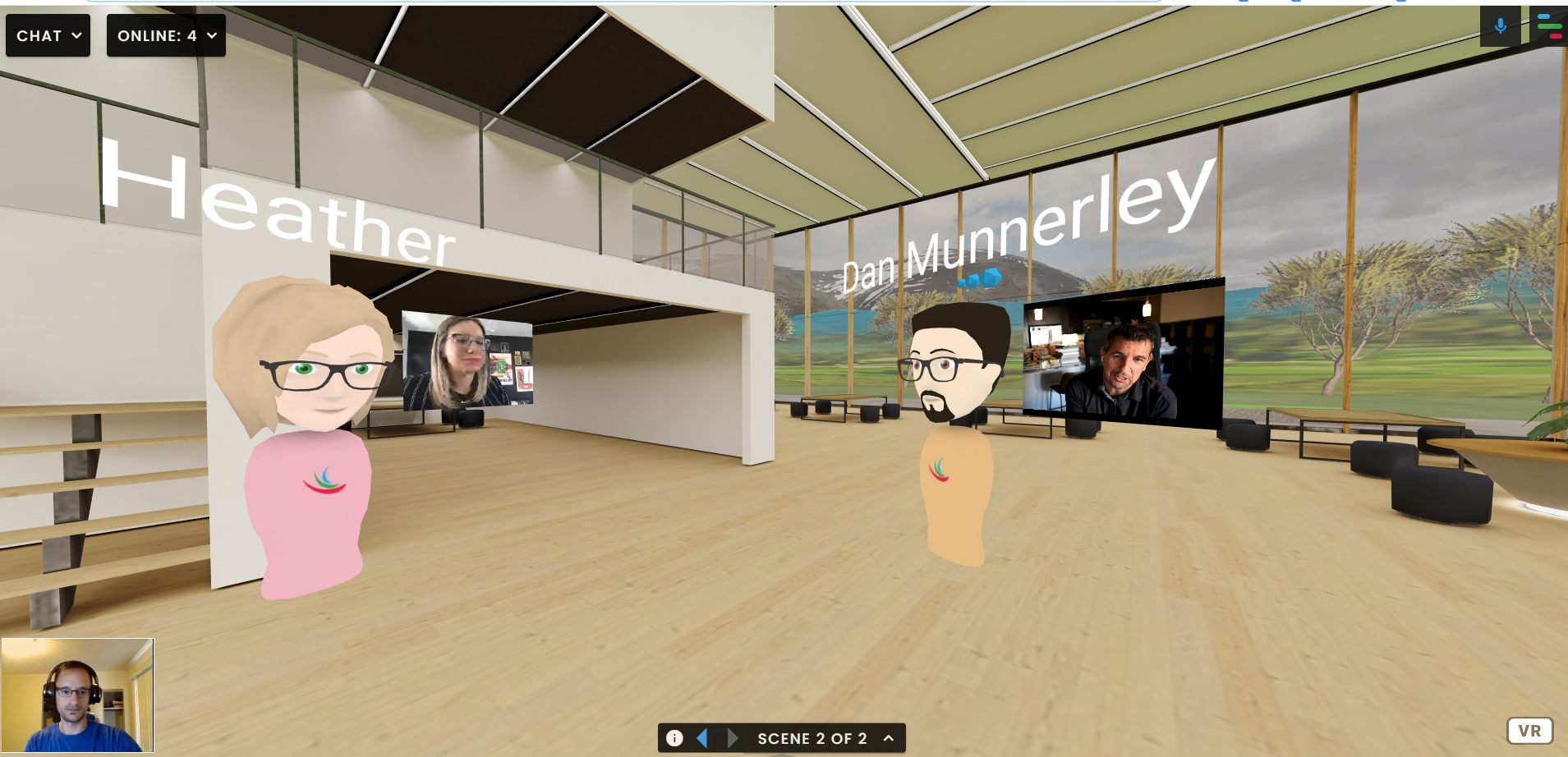 Blending Synchronous + Asynchronous Online Learning With FRAME