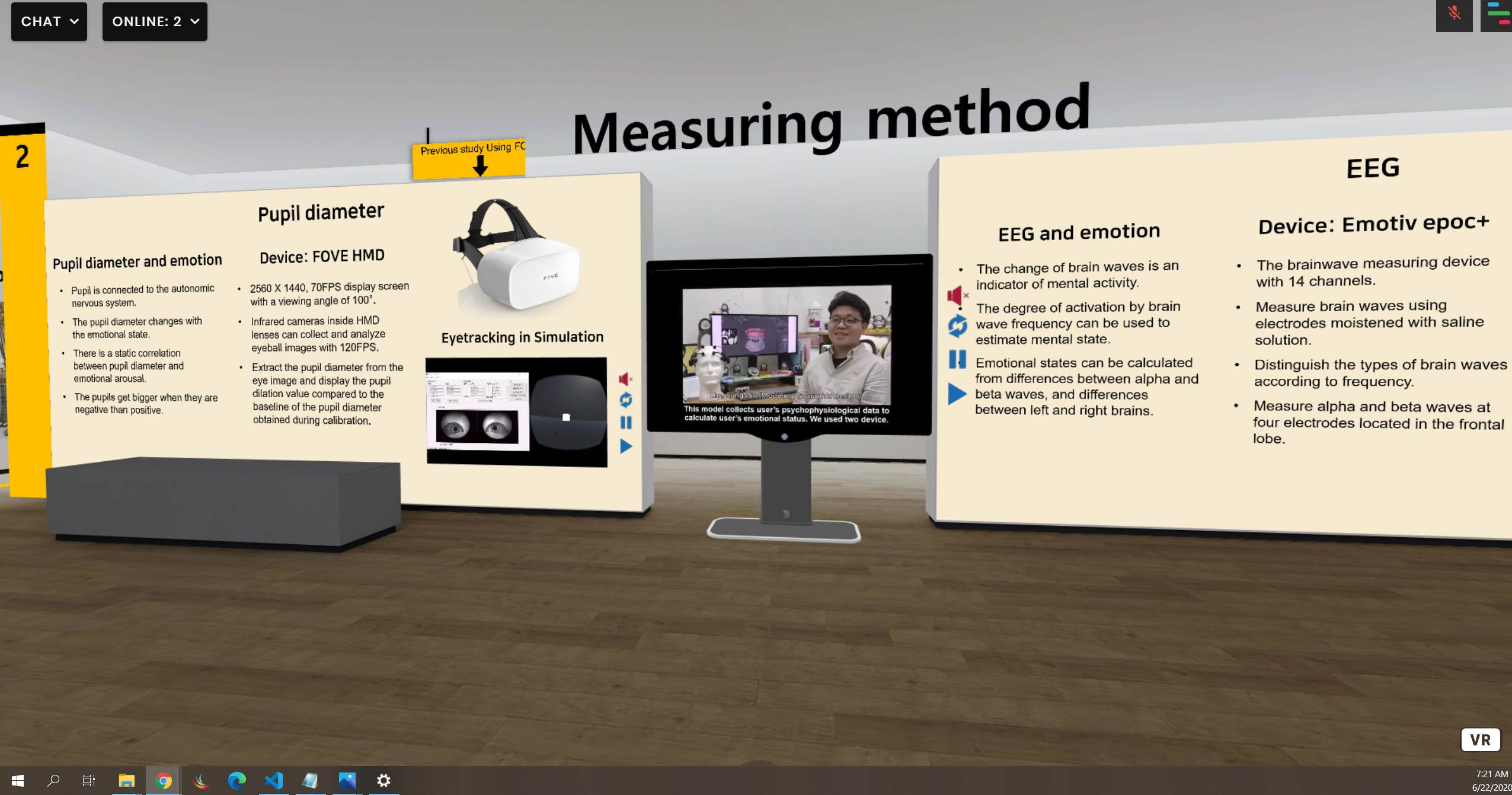 FRAME and the iLRN Conference: Immersive Poster Sessions