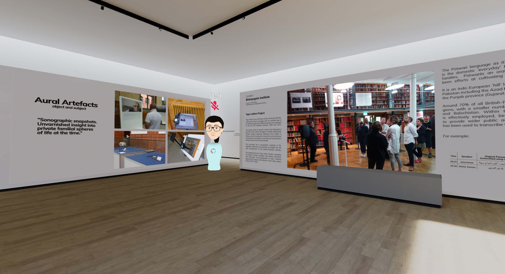 Tape Letters Project